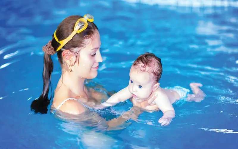 How To Teach a Baby To Swim